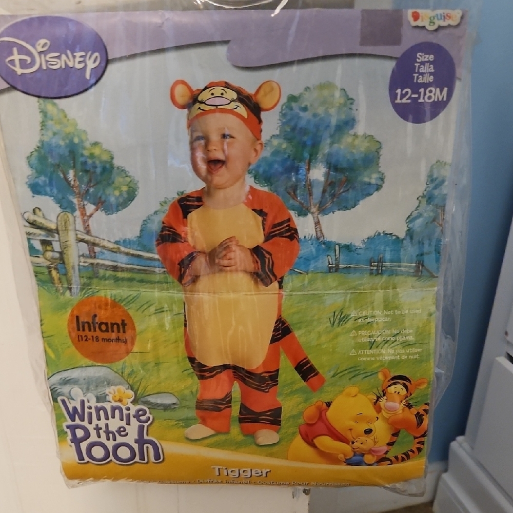 Disney Winnie the Pooh Tigger Costume - Orange and Black